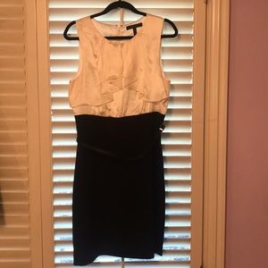 Black and white classy dress